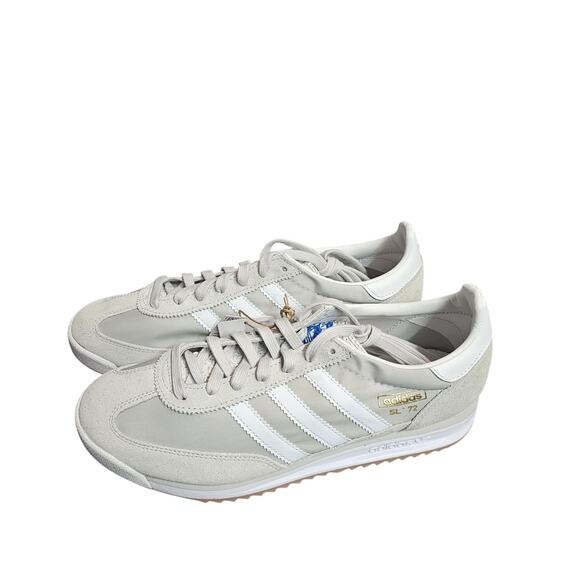 Adidas SL72 RS Originals Grey JI1281 Men's Size 9 Retro New in Box - Picture 1 of 9